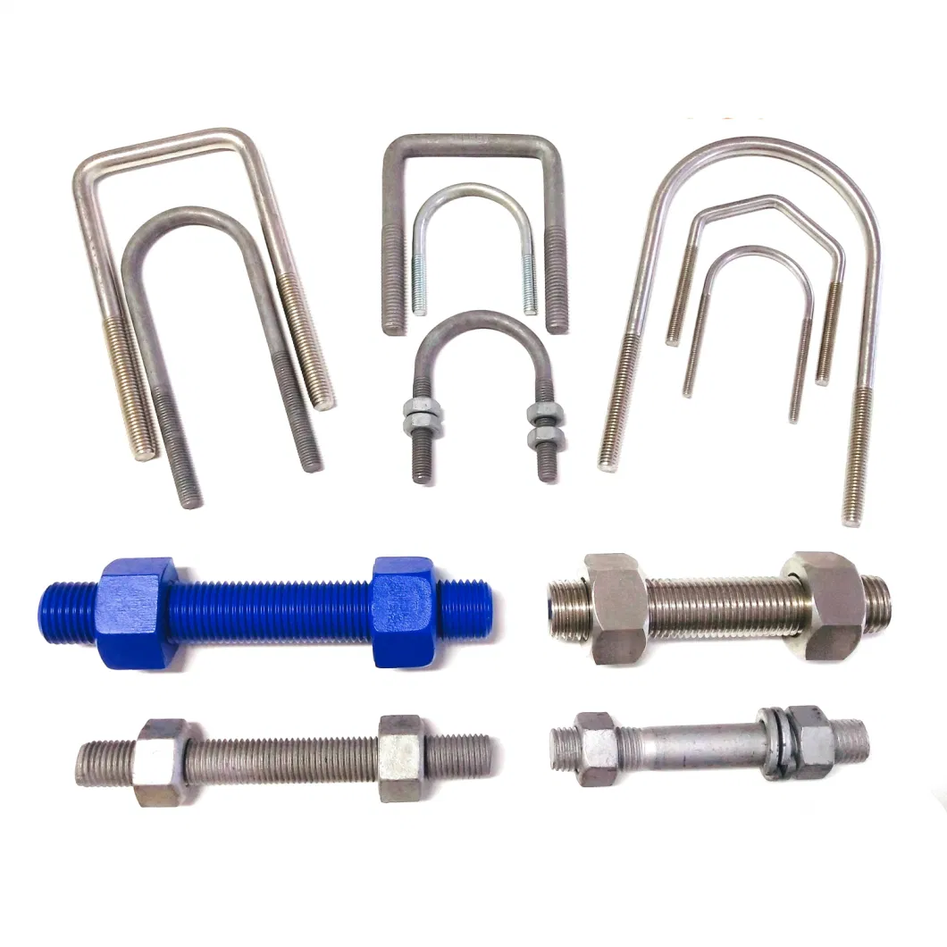 Stainless Steel Square U-Bolts/U Type Bolt/U Bolt with Nuts