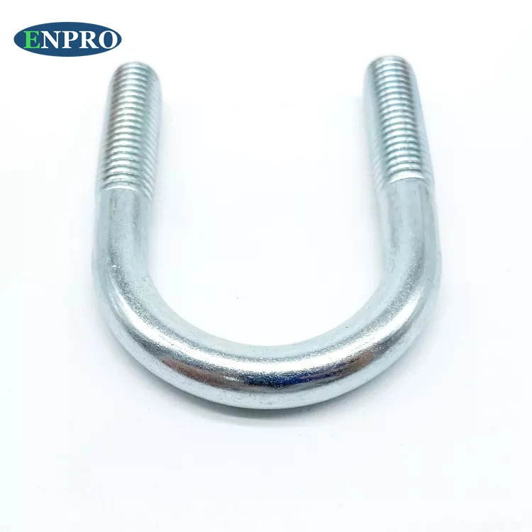 M6 M8 M10 M12 Metal Galvanized Carbon Steel Supplier U Type U-Bolt